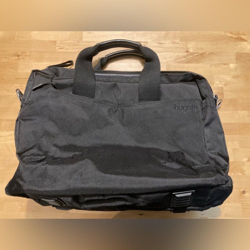 Bugatti Black Briefcase